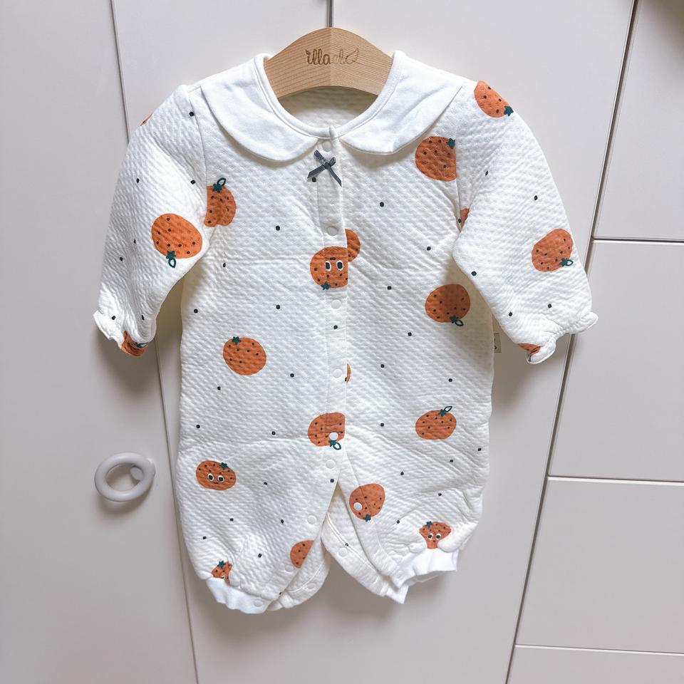 겨울 퀄팅 아기 우주복 할로윈