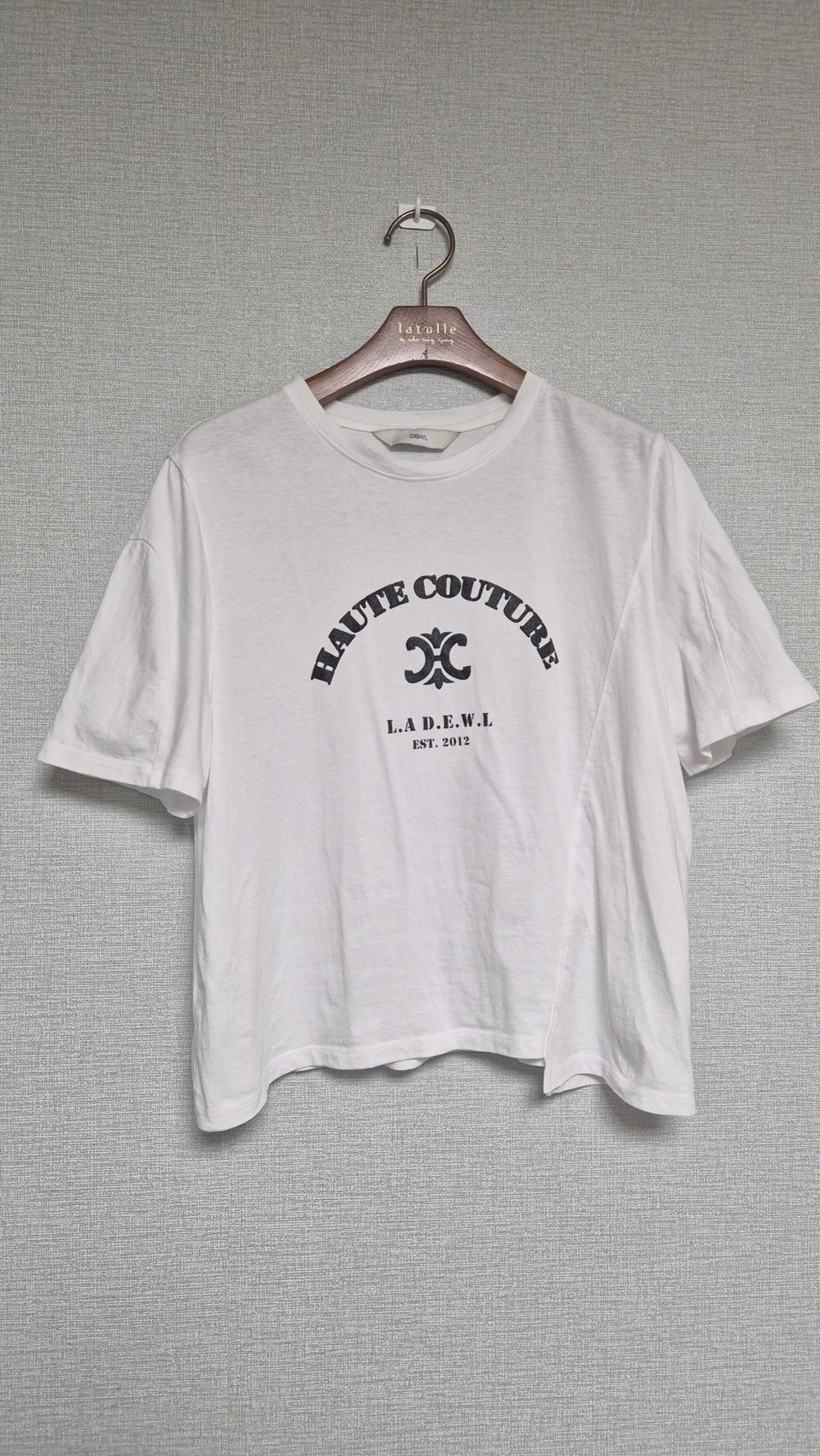 DewL 듀엘  화이트 티셔츠 새상품