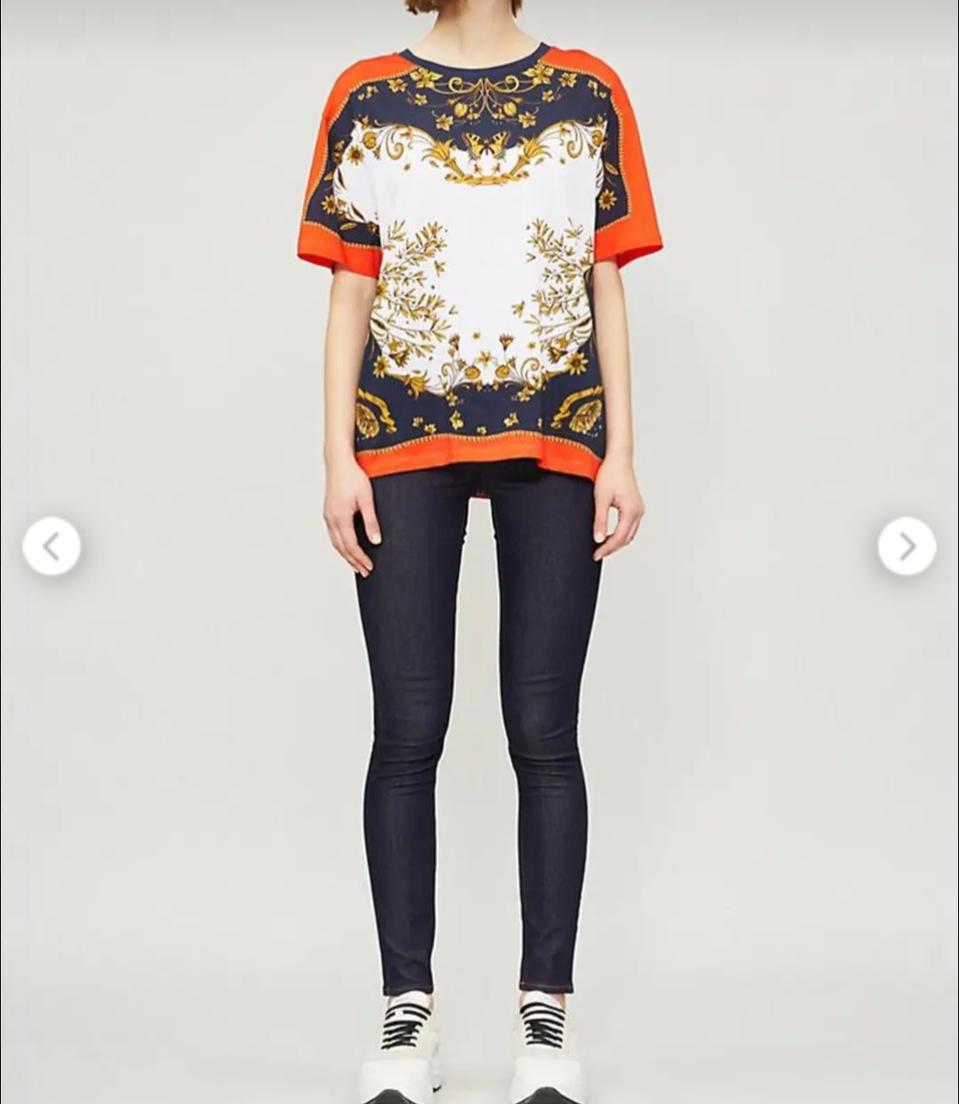 산드로 sandro 프린트 티셔츠