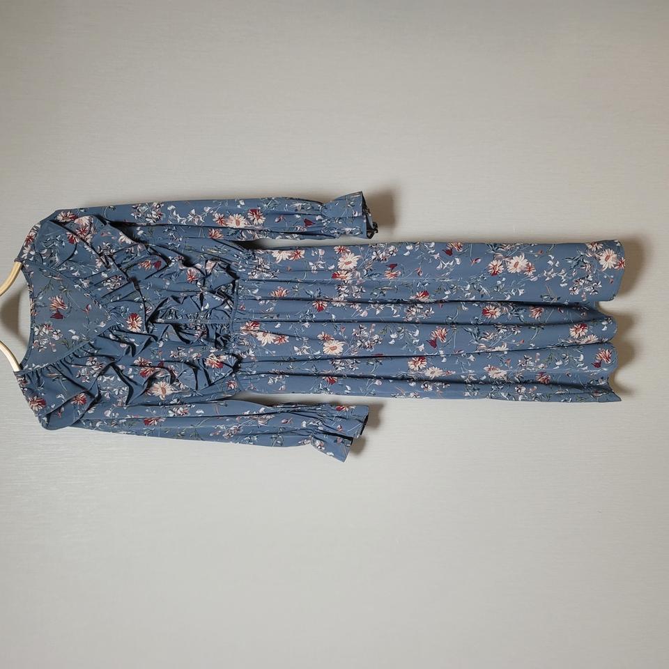 색감 예쁜 플라워 원피스