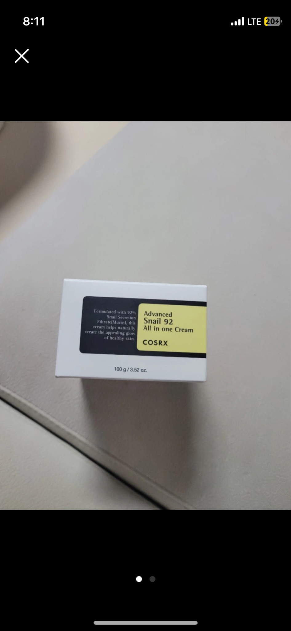 코스알엑스 어드벤스드 달팽이에센스+달팽이크림 세트