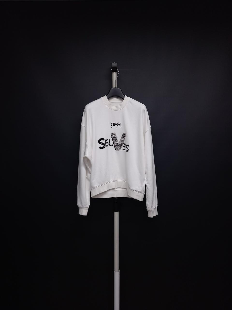 타임 TIME 춘추동 루즈핏 맨투맨 F 44-77