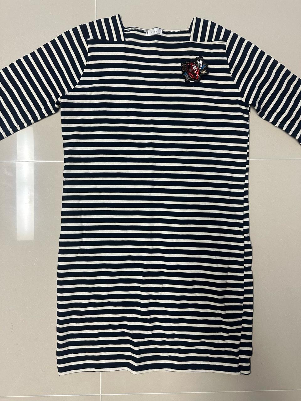 스트라이프 원피스