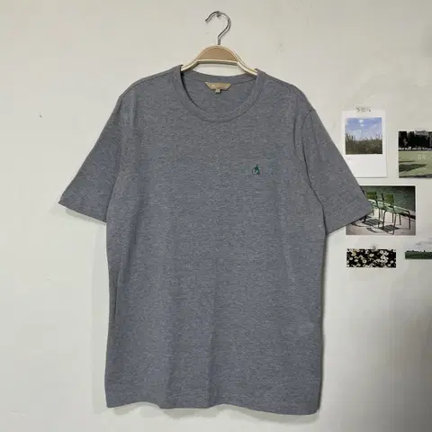 빈폴 자수로고 반팔 티셔츠 L