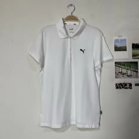 푸마 반팔 카라 티셔츠 M