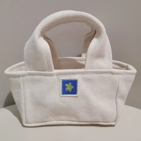 미니 캔버스 토트백 (3컬러 택1)