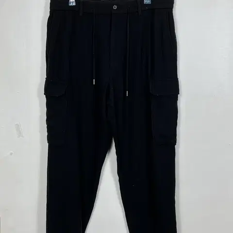 32) 알레그리 카고 조거 팬츠 바지 블랙
