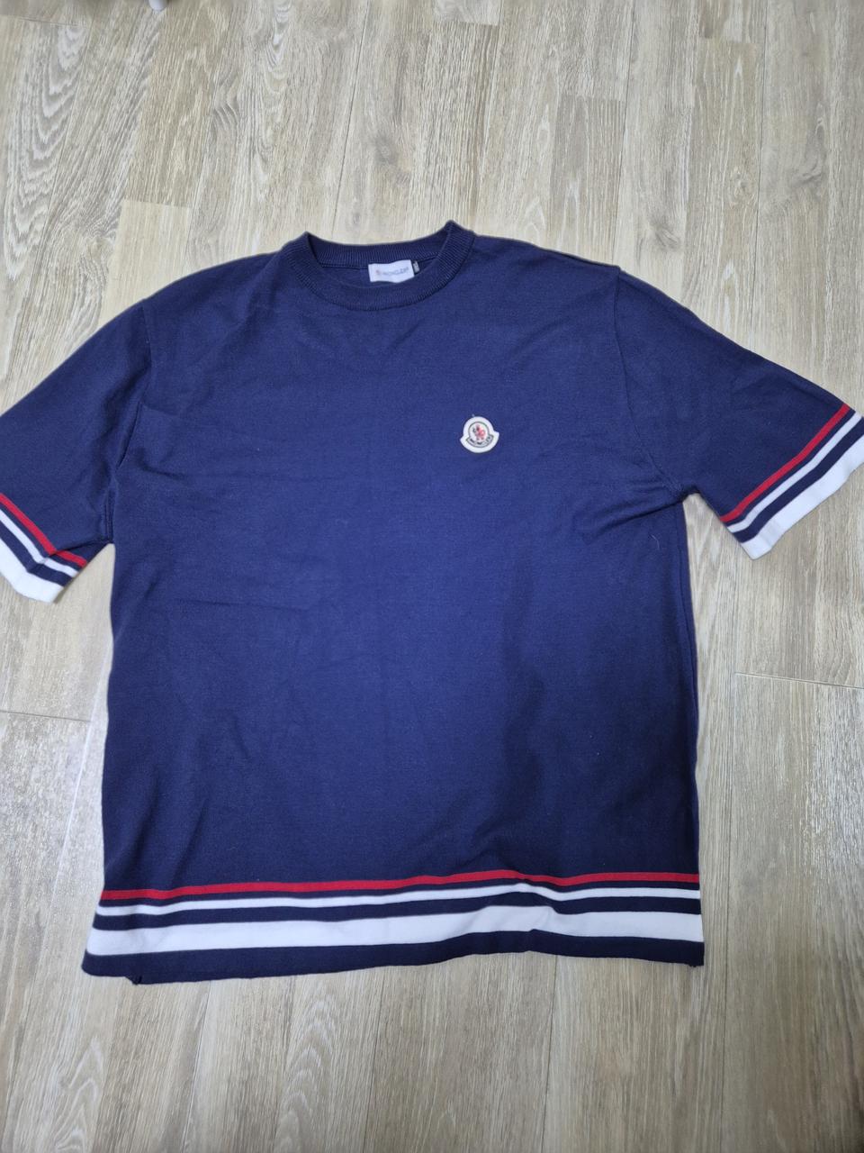 (새상품) 몽클레어 반팔 니트 3XL 남여공용