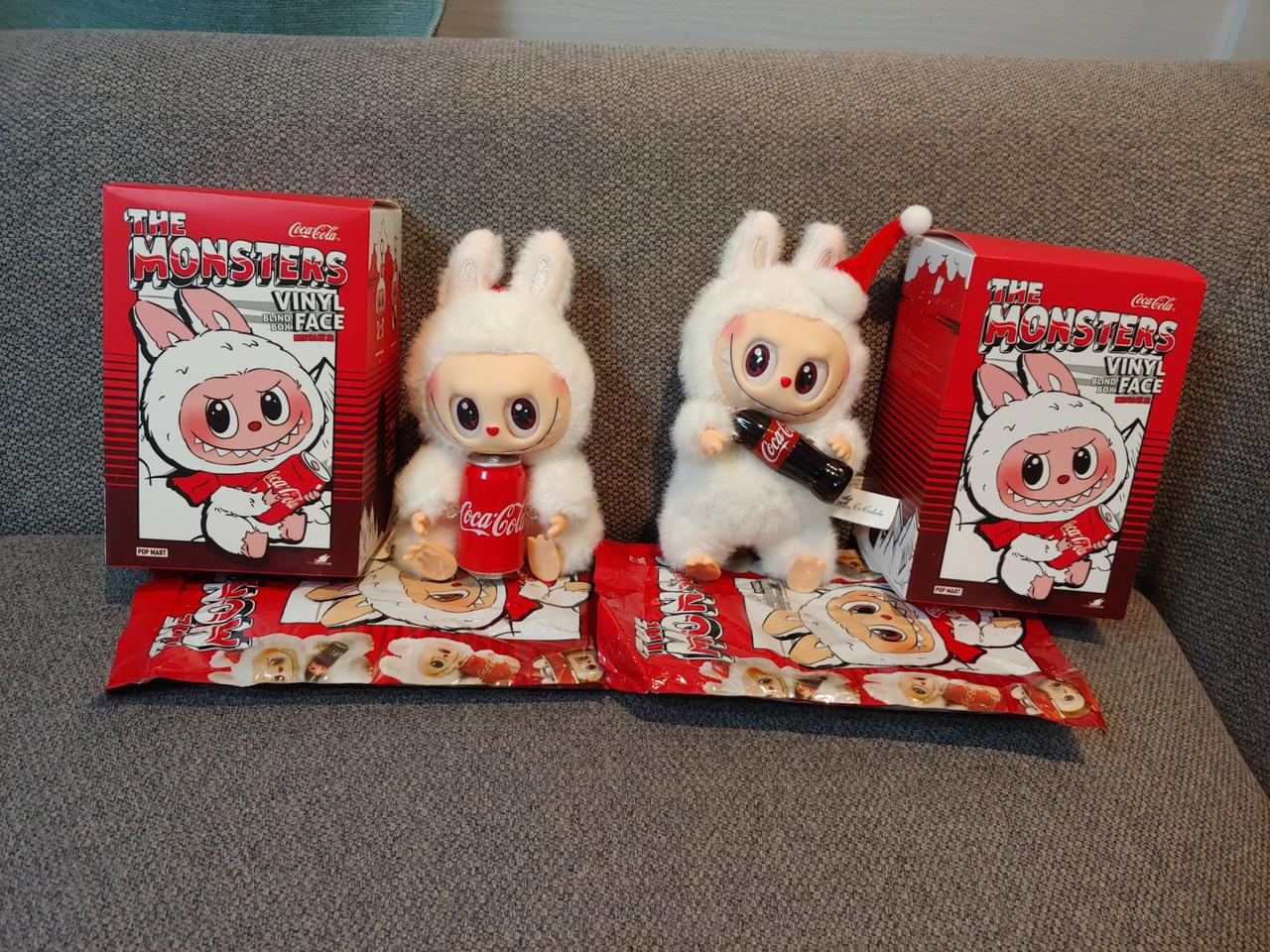 라부부 코카콜라 인형 키링