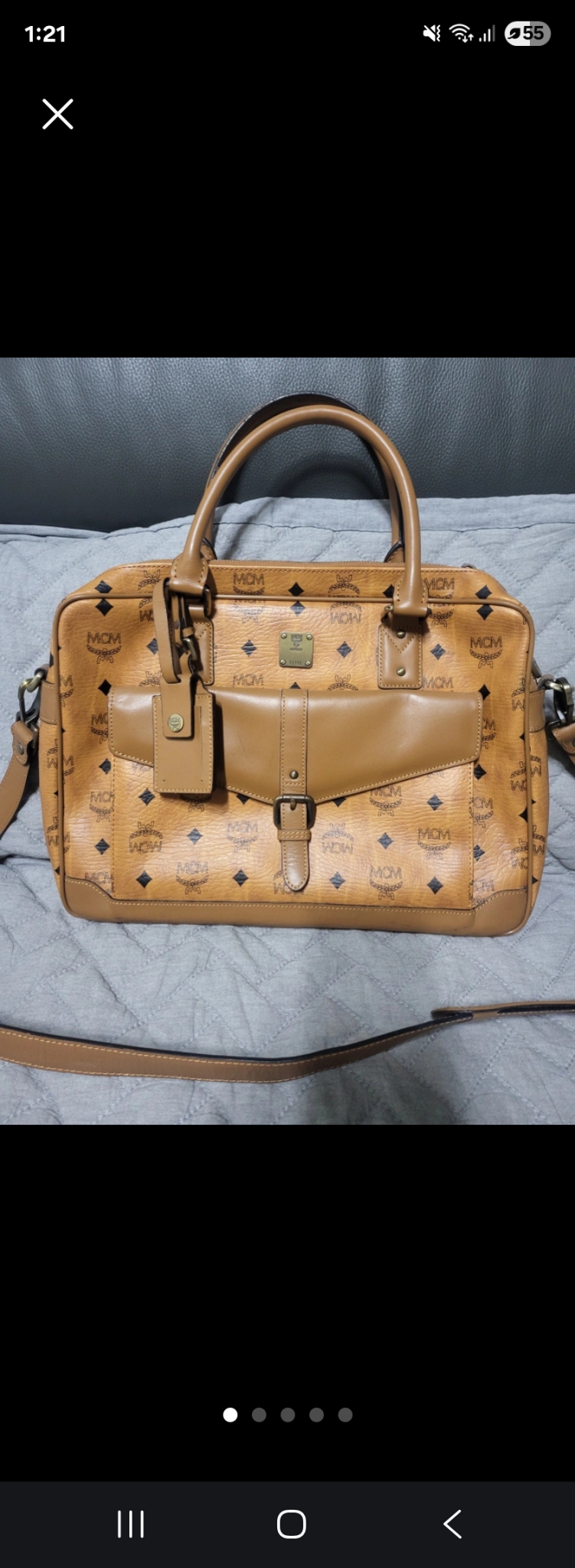 MCM 정품 서류가방