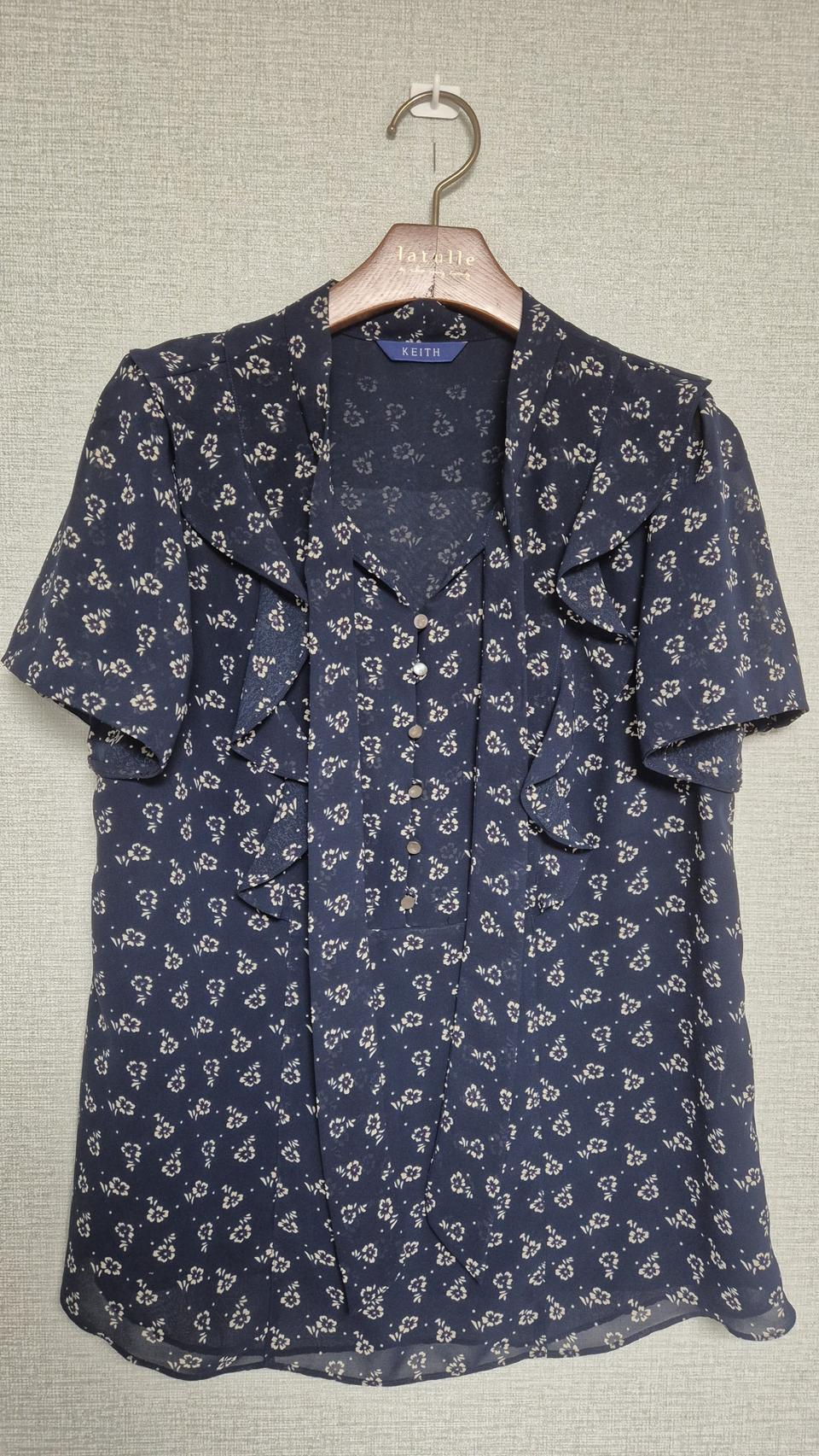 KEITH 플라워 블라우스