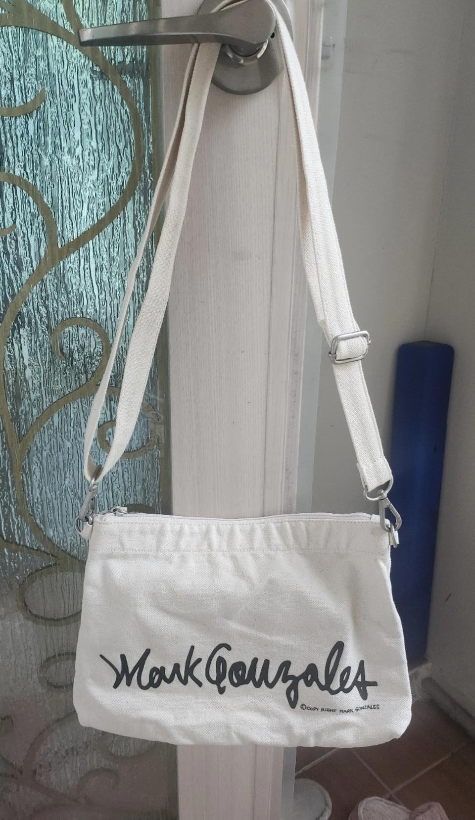 마크곤잘레스 캔버스숄더백