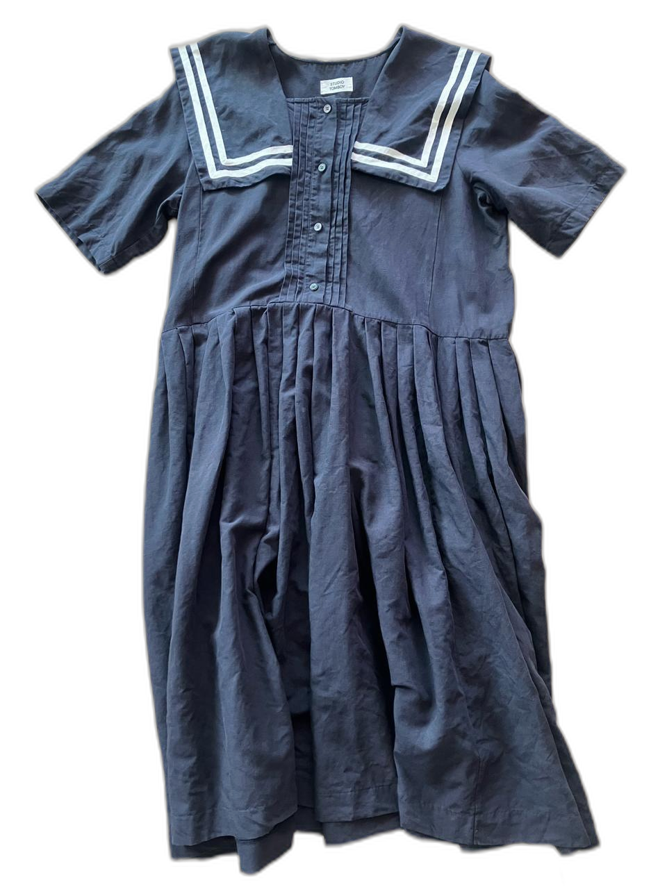 [중고]스튜디오톰보이 세일러 카라 원피스