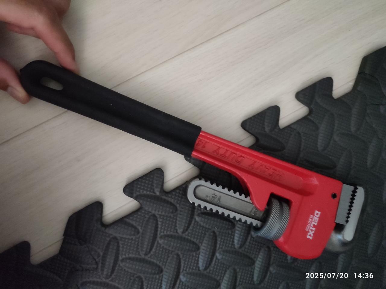 14인치 렌치 공구 파이프 육각