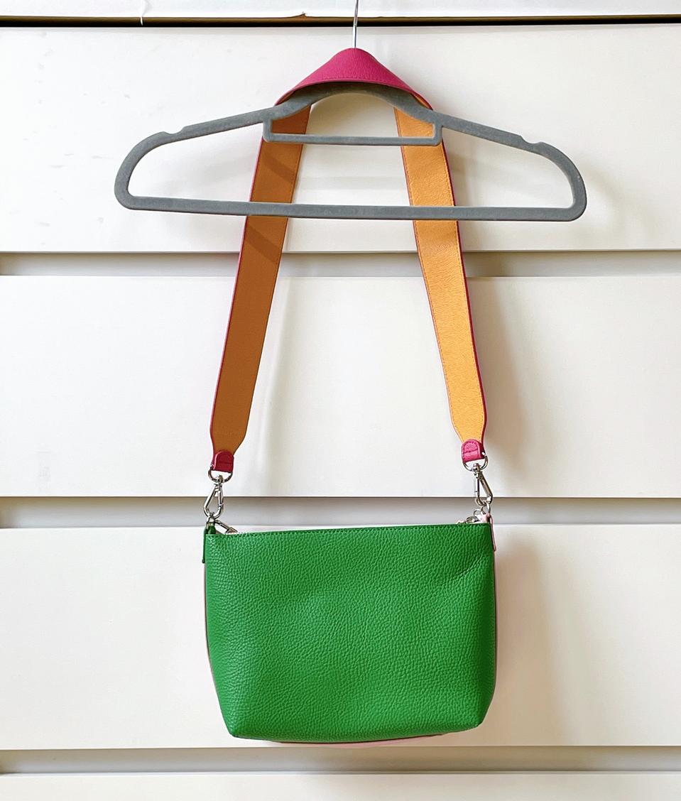 파인드 카푸어 플랫핑고백 투톤 숄더 겸 크로스백