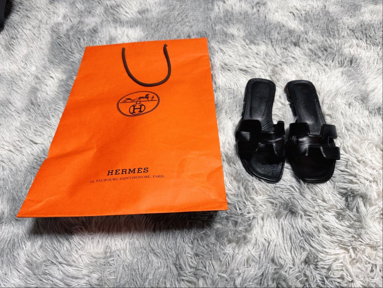 에르메스 오란 샌들 36.5사이즈 정품