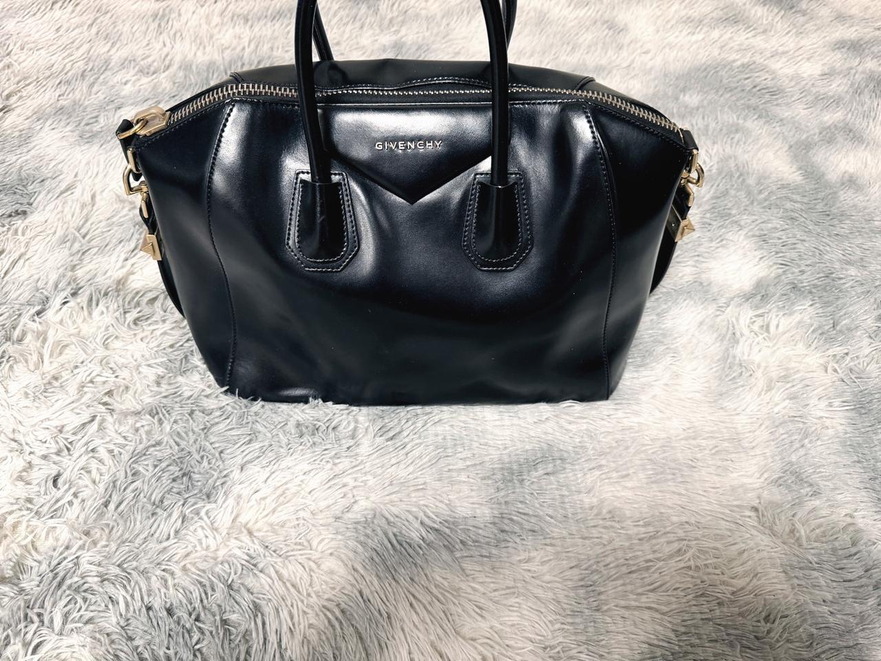 지방시 안티고나 블랙 유광 토트백 숄더백 정품