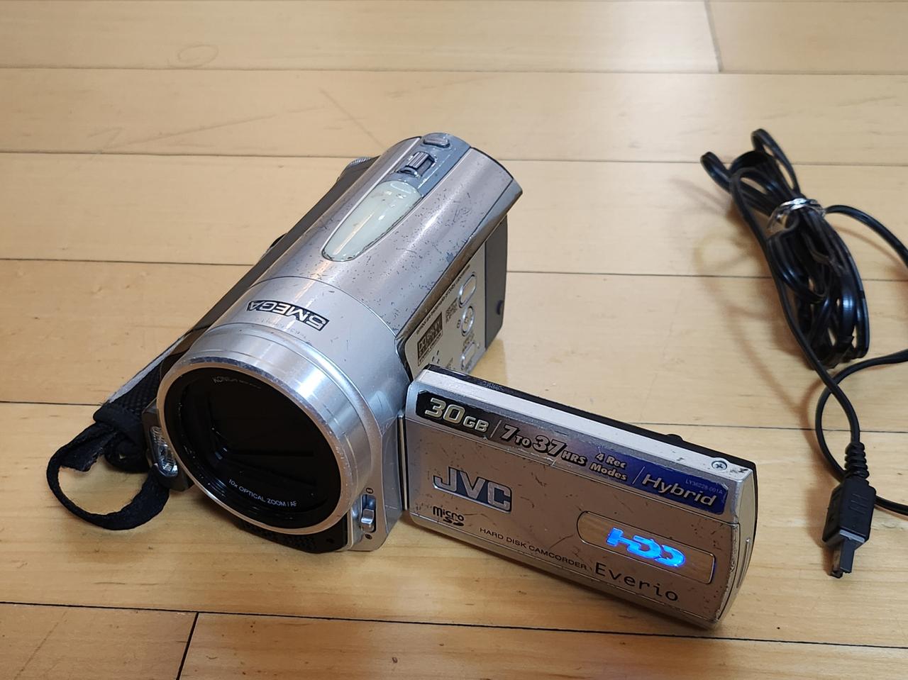 JVC HDD 30GB GZ-MG530KR 에브리오 디지털 캠코더 카메라