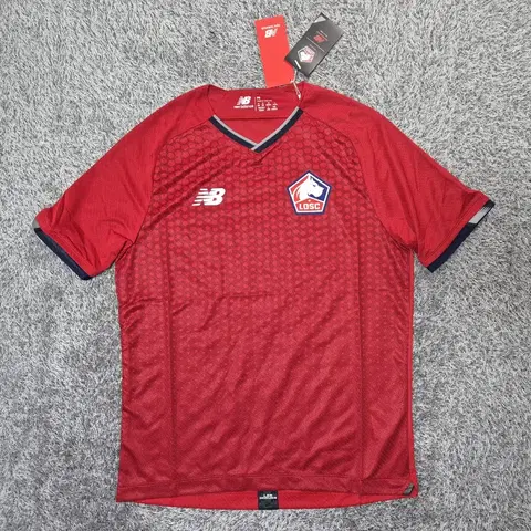 [새상품]뉴발란스 릴 Lille OSC 홈 반팔 유니폼 L(100)