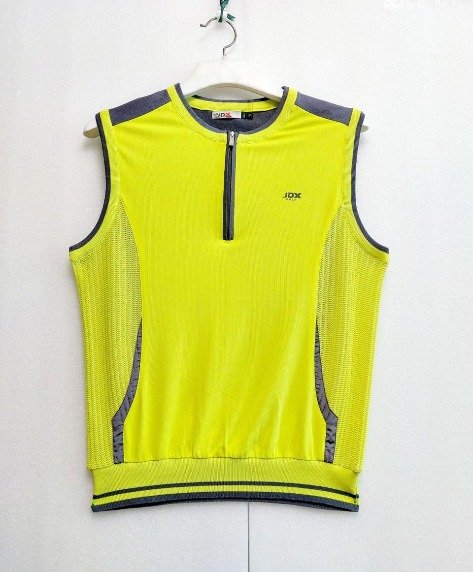 JDX 남성골프조끼100 반집업 골프웨어/택포