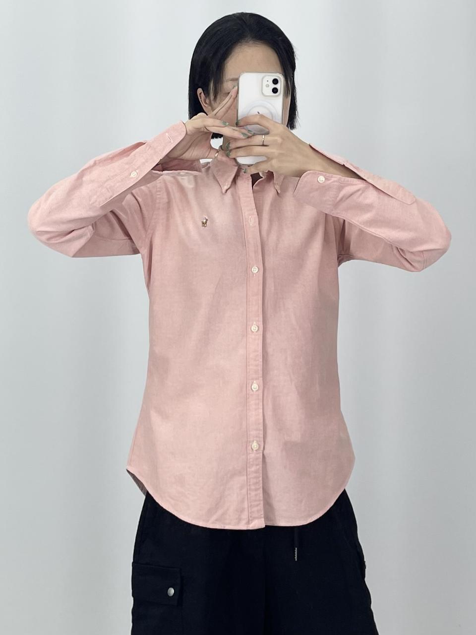 [M]POLO폴로 여성 멀티포니 코랄 셔츠 CK9587