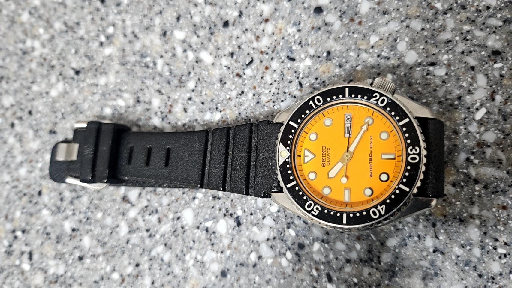 세이코다이버쿼츠6458-600A