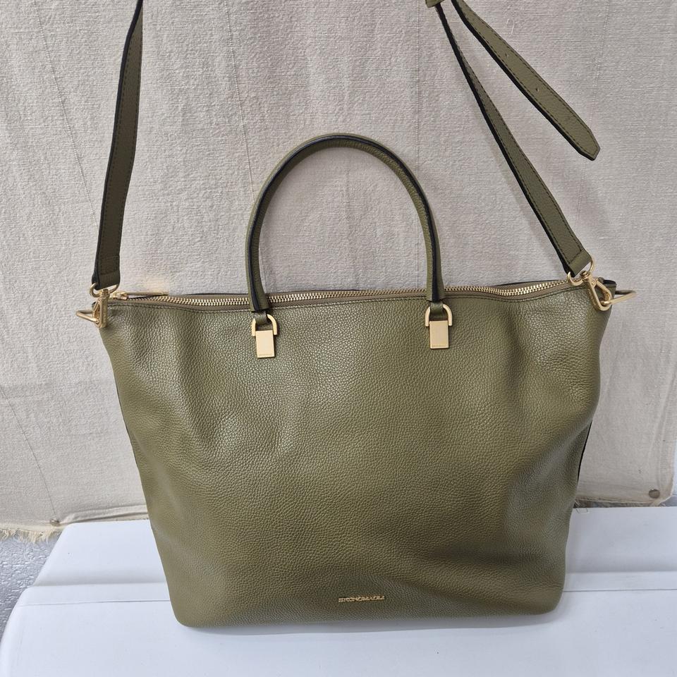 브루노말리 투톤 토트겸숄더백