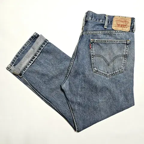 [38X29][리바이스]00's 505 클래식 레귤러핏 데님