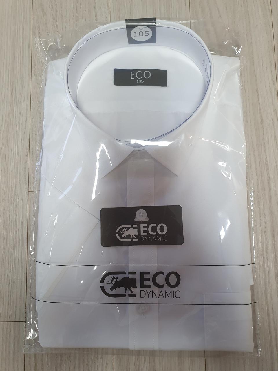 흰색 반팔 와이셔츠 105