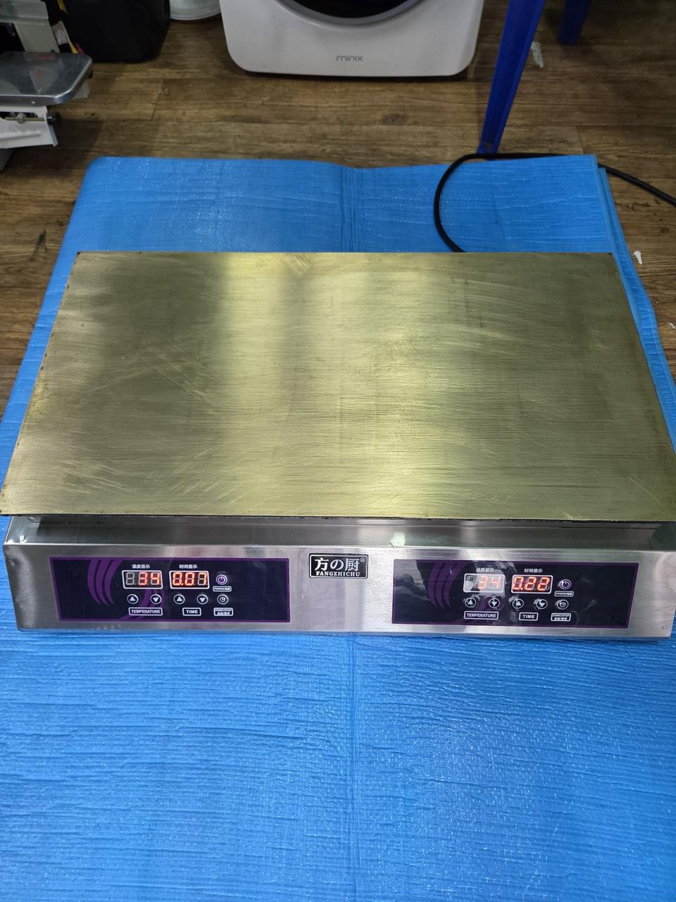 영업용 더블 헤드 머핀 팬케익 기계