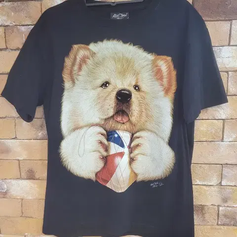 Rock Chang 강아지 티셔츠 M