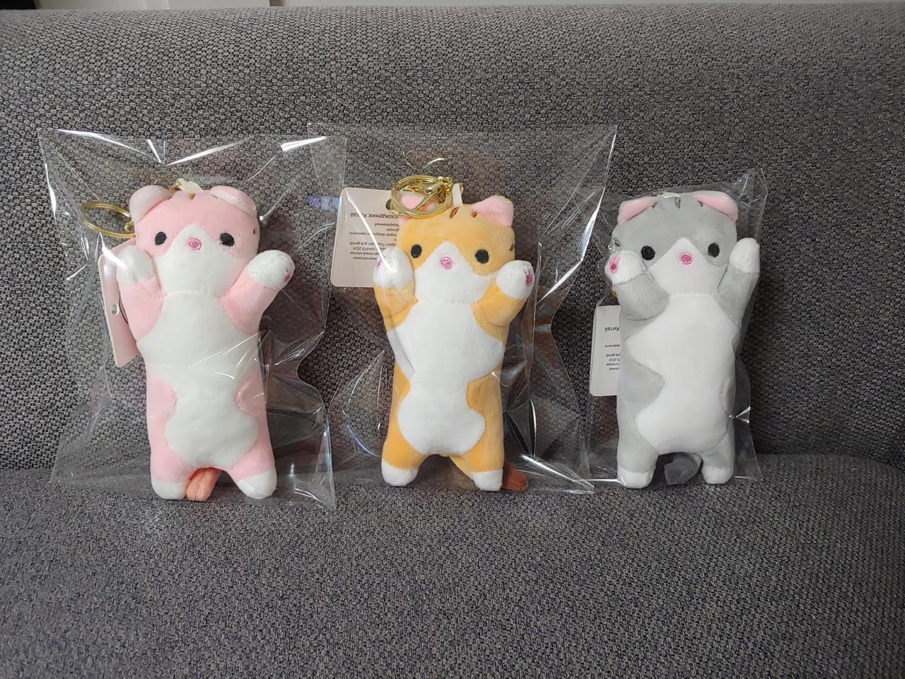 냥이 인형 키링 가방고리 인형 손목받침대인형