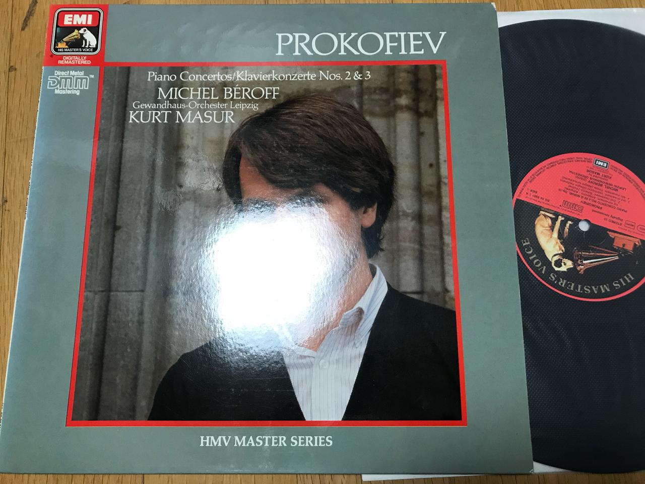 수입LP) 미셀 베로프- 프로코피에프 피아노협주곡 2-3번