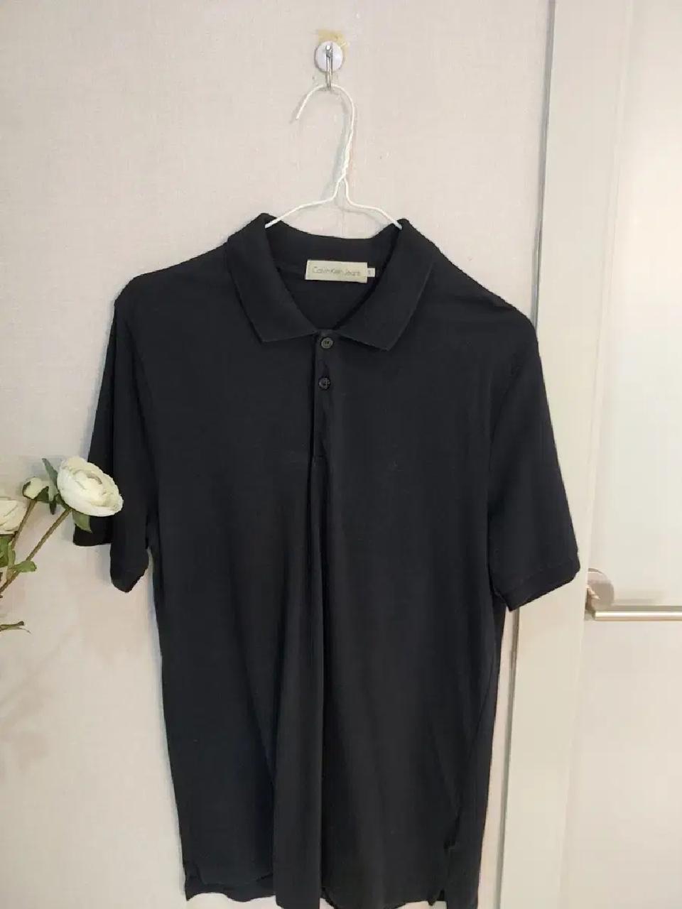 CK 캘빈클라인 오리지날 블랙 폴로티 S