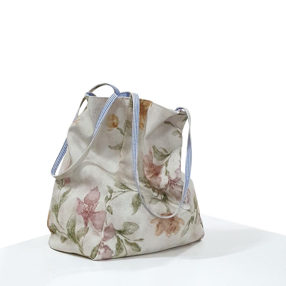 플라워 빈티지백