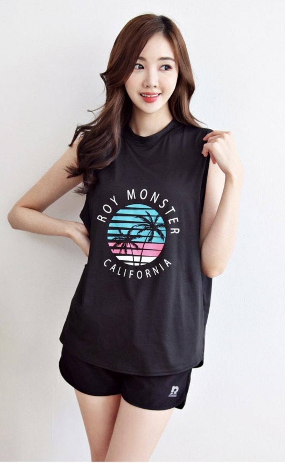 민소매 래쉬가드 (남녀공용 L, 미개봉 새상품)