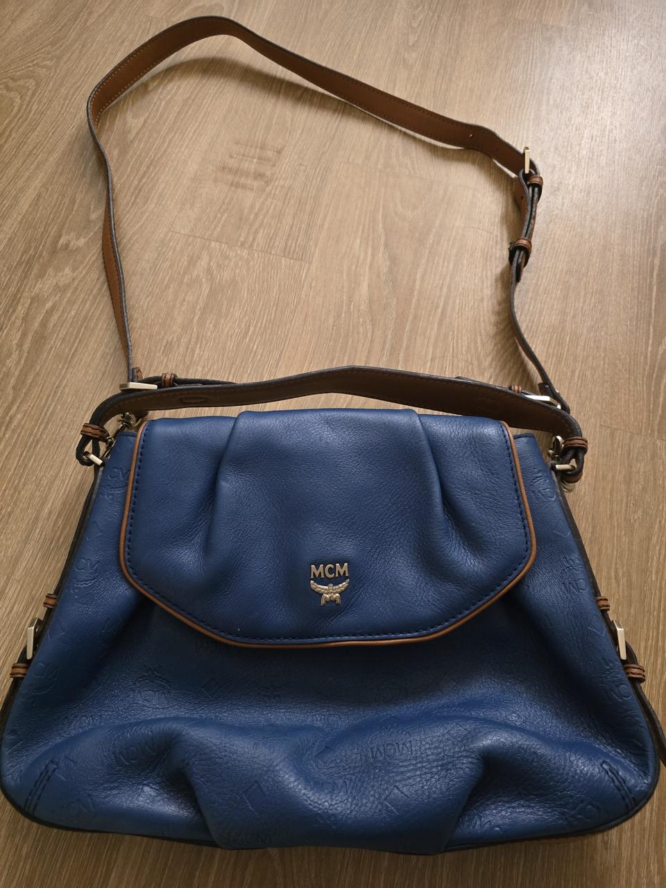 MCM토트겸 크로스백