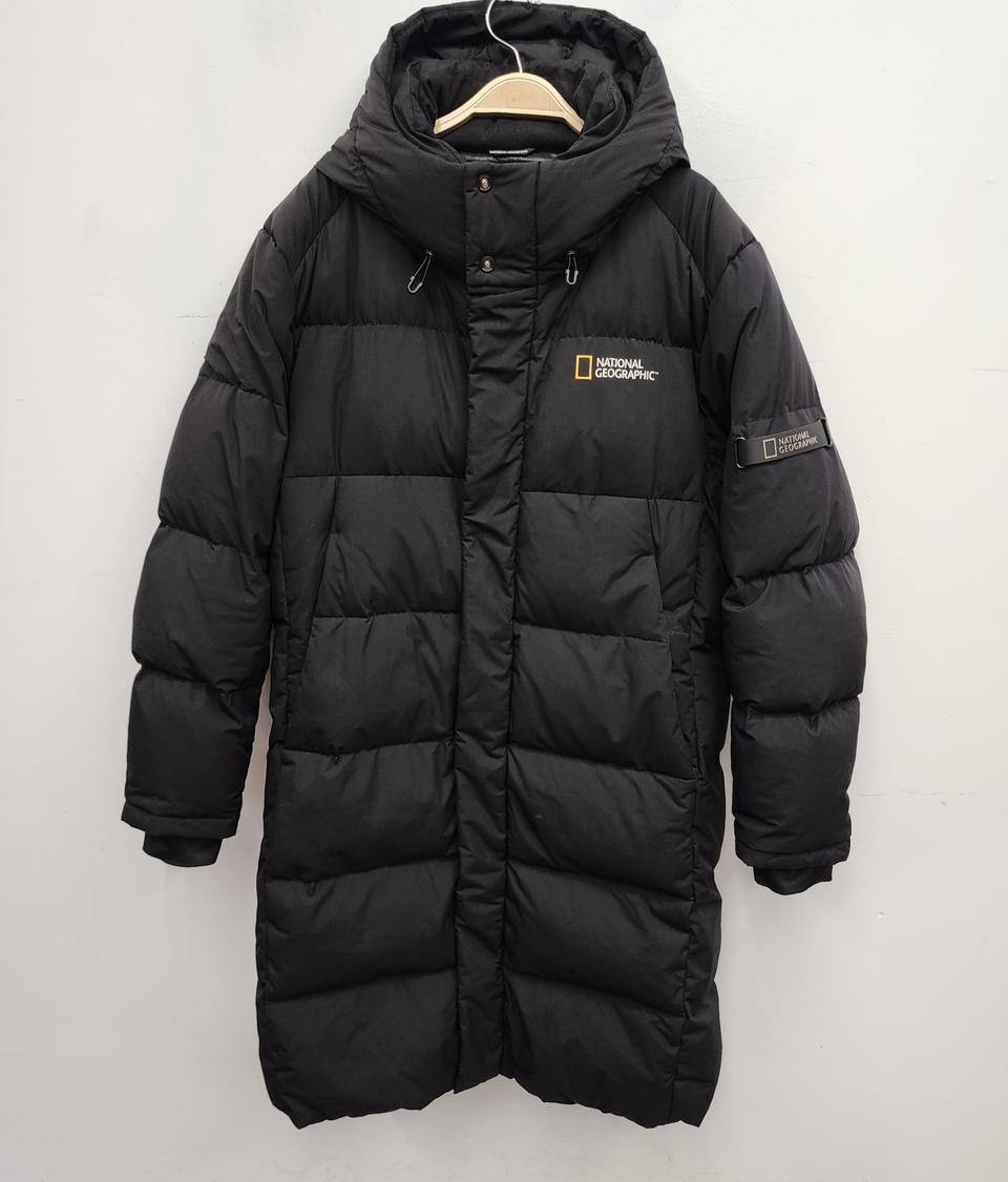 내셔널지오그래픽 남성 구스 롱패딩(105사이즈)