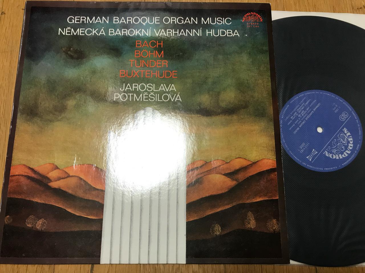 수입LP) 포트메실로바 -독일 바로크 오르간음악 - 바흐토카타 & 푸가