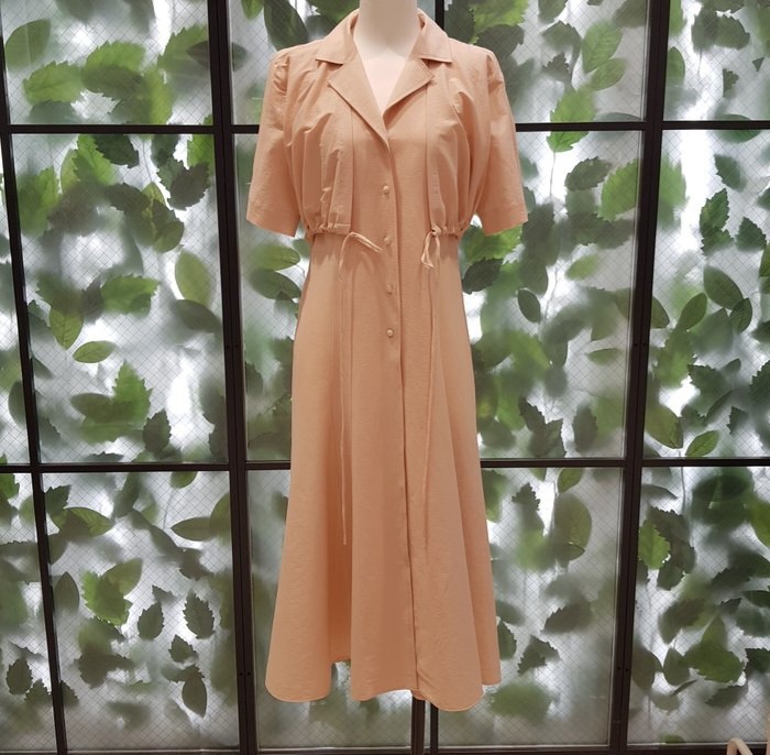 듀엘 DEWL 볼레로 셔츠형 롱 원피스