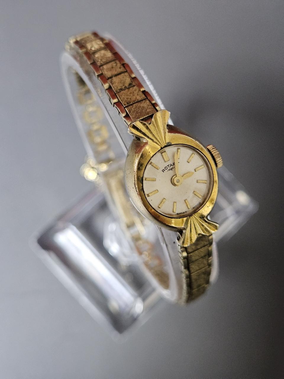 Rotary빈티지 여성용 수동 태엽식SWISS