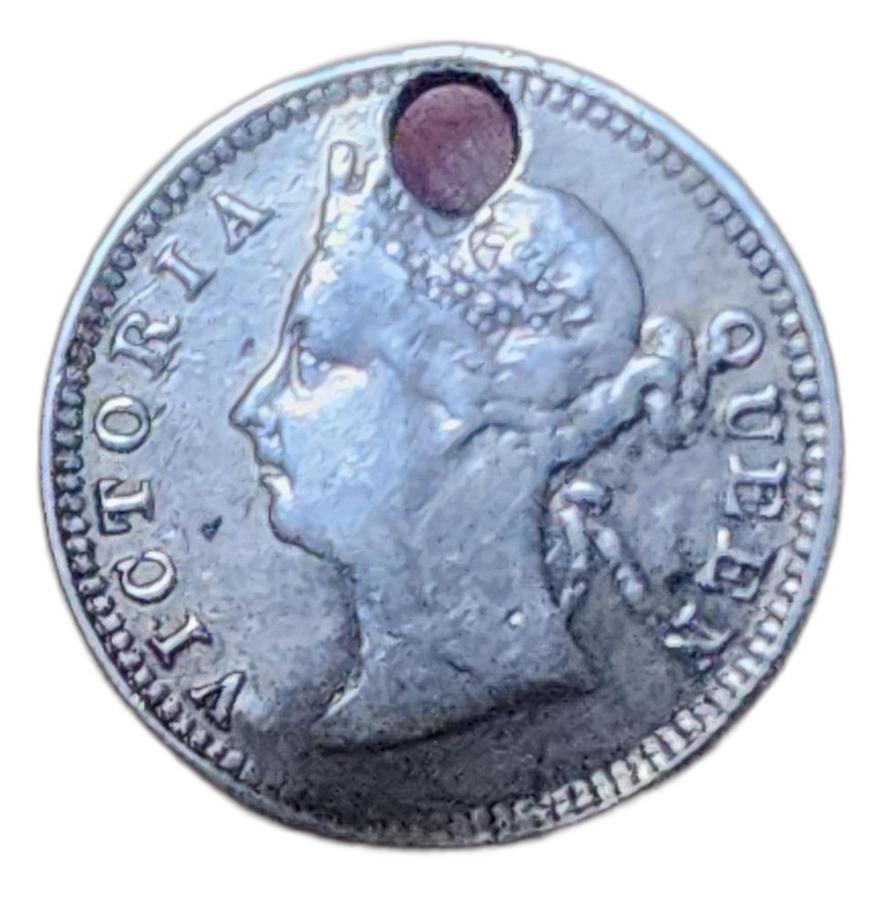 빅토리아 여왕 10센트 은화