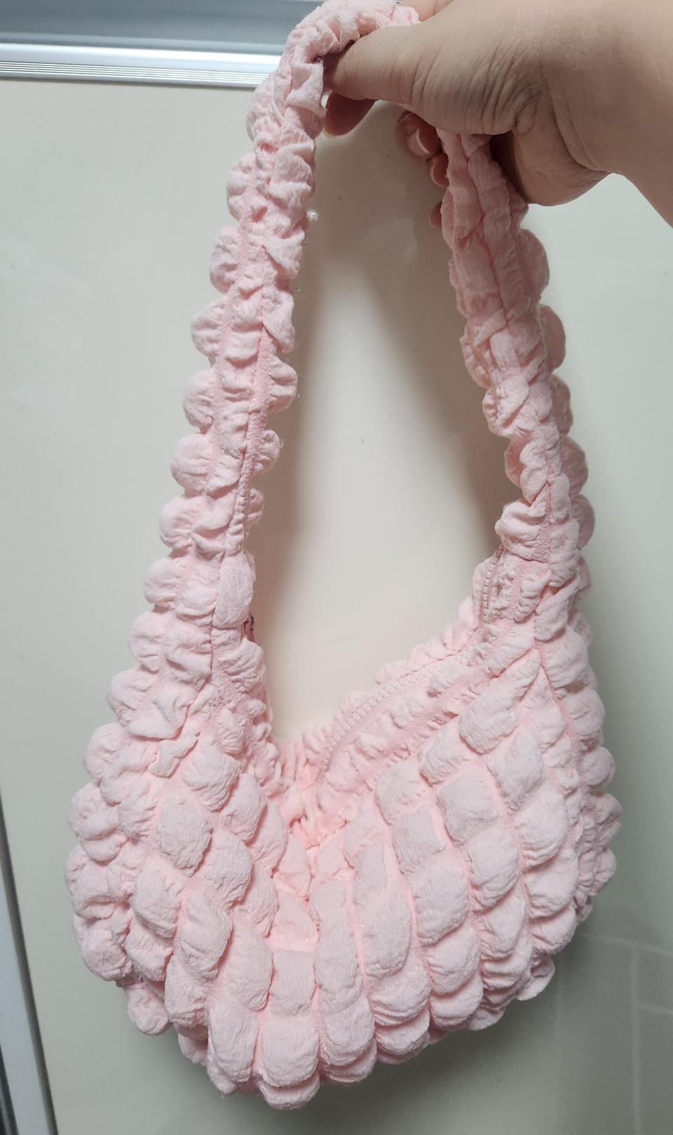 슈펜 핑크숄더백