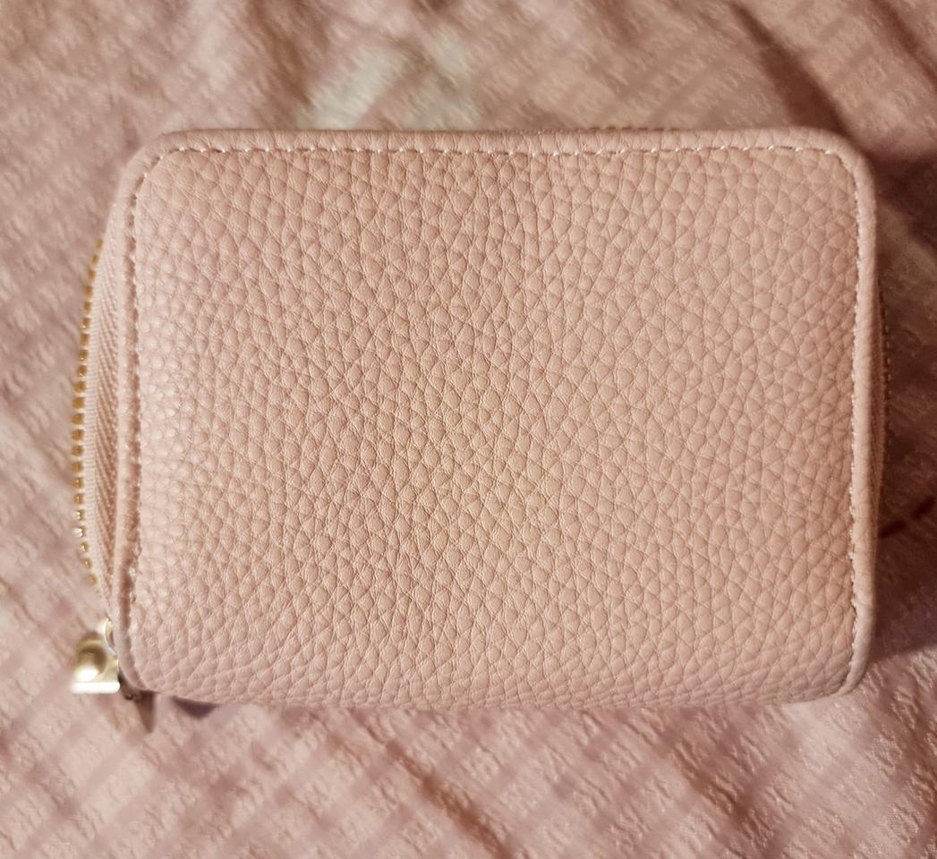 딸기우유 핑크색 카드지갑