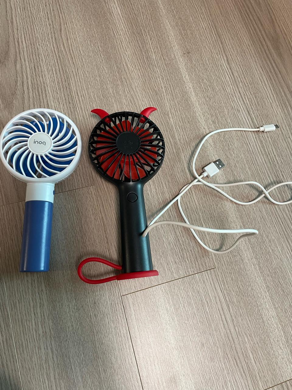 휴대용선풍기2개+5핀케이블 / 일괄