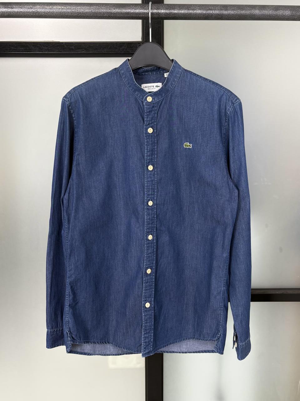 [XL]LACOSTE라코스테 여성 데님 코튼 셔츠 CK9604