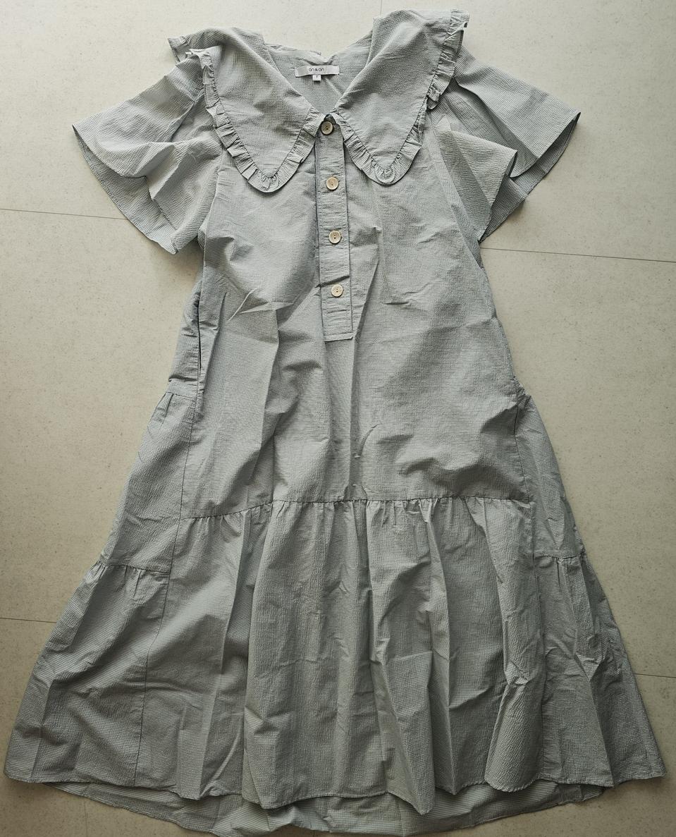 온앤온 시어서커원피스