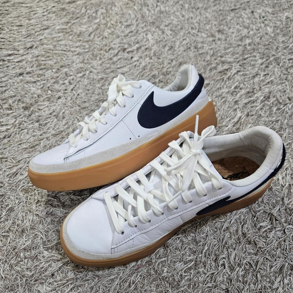 나이키 가죽 운동화 285 탠디 구두