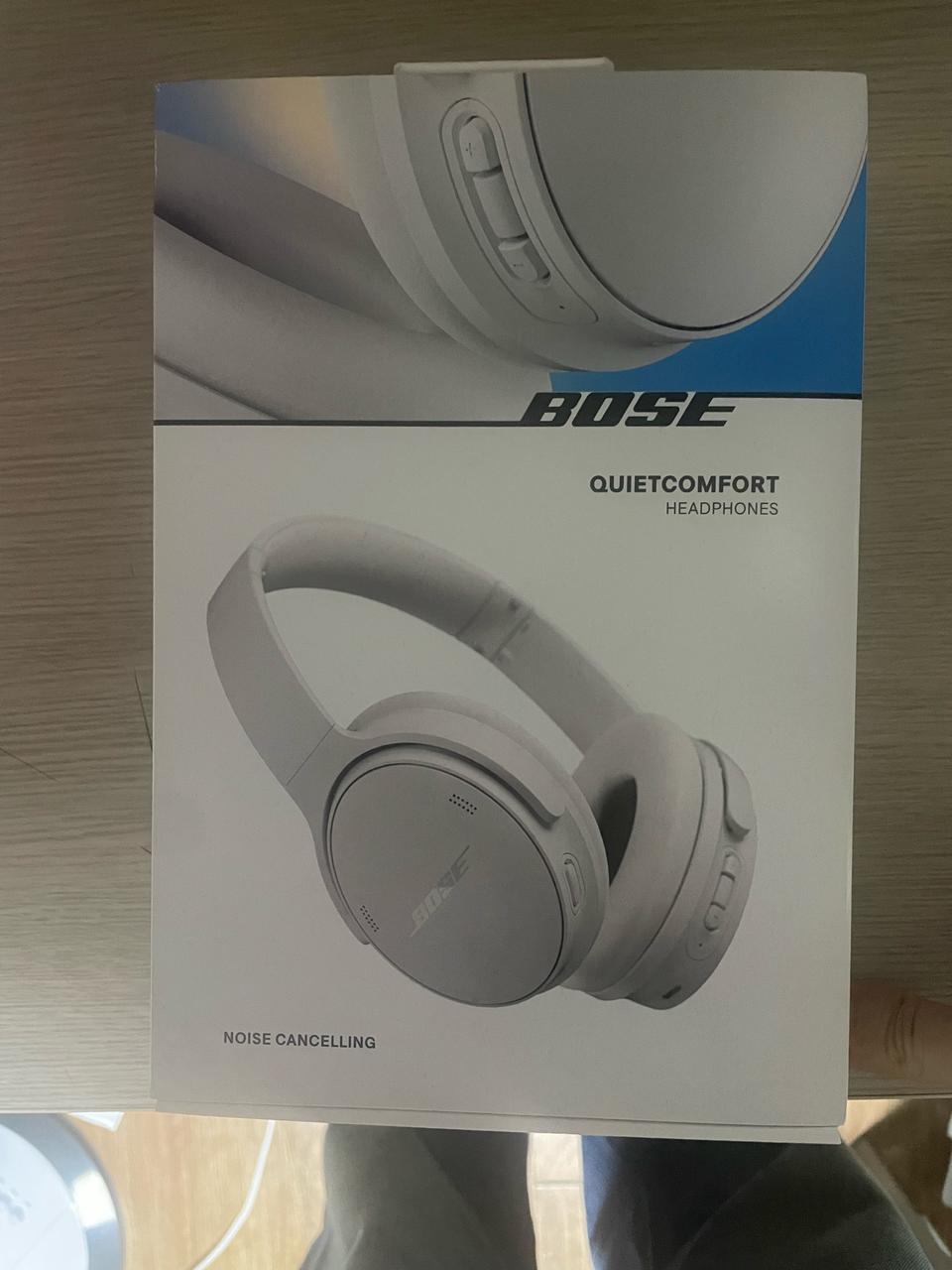 보스 qc 해드폰 화이트