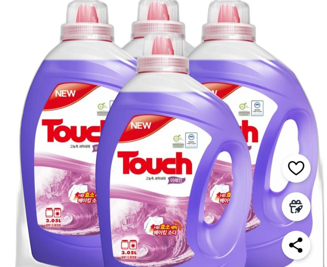터치 고농축 액체세제 이레인 4개